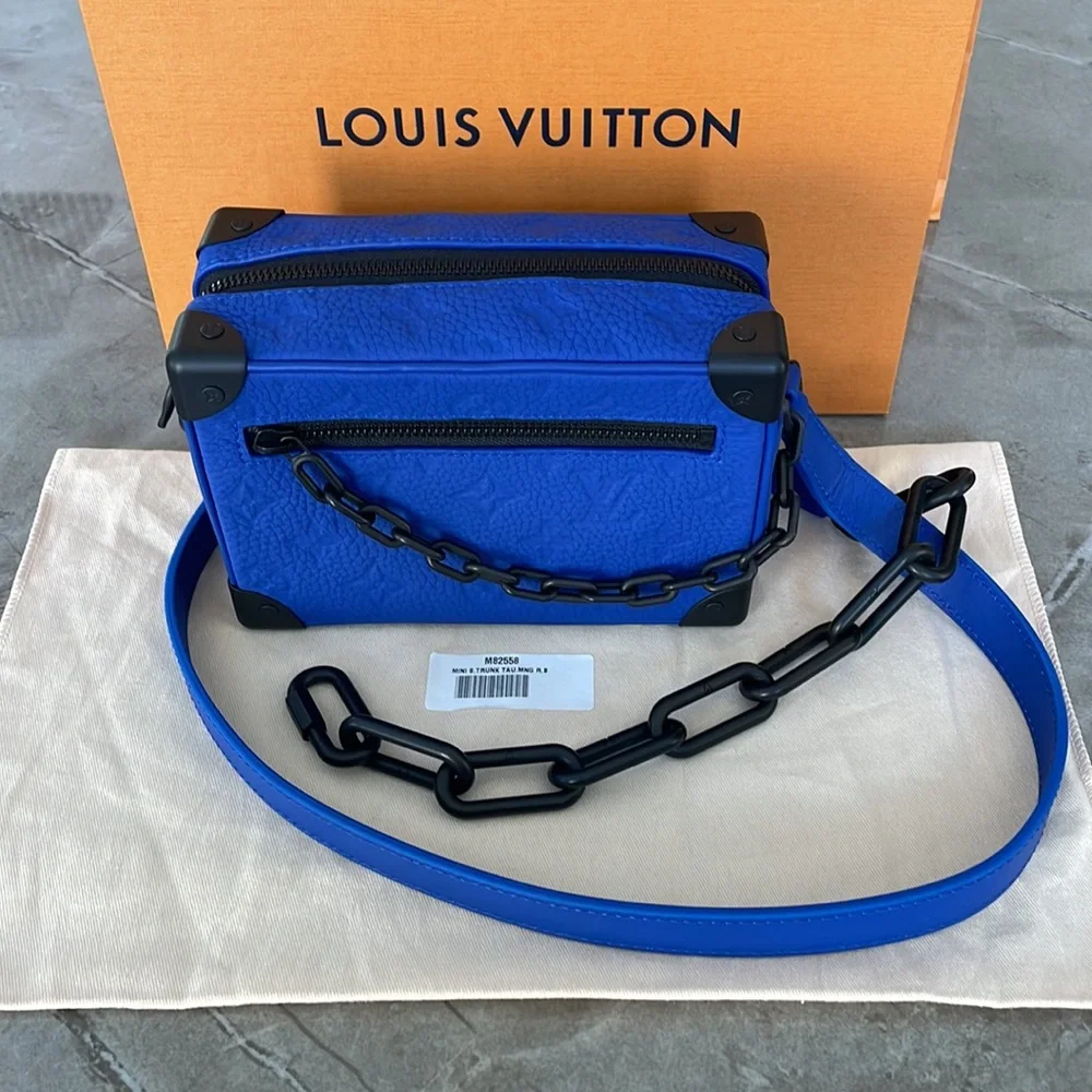 LIMITED EDITION LOUIS VUITTON MONOGRAM MINI SOFT TRUNK BAG - Picture 1 of 14